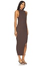 view 2 of 4 Chloe Lurex Midi Dress in Shaved Chocolate