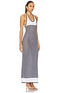 view 2 of 4 Dena Striped Halter Maxi Dress in Bleach White Mult
