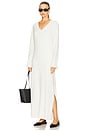 view 1 of 4 Florence Flare Maxi Dress in Sea Salt