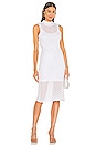 view 1 of 3 Sleeveless Midi Dress in Bleach White