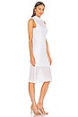 view 2 of 3 Sleeveless Midi Dress in Bleach White