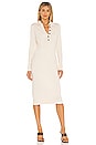 view 1 of 3 Midi Polo Dress in Cream