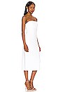 view 2 of 3 Midi Tube Dress in White