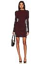 view 1 of 4 Mabel Dress in Oxblood