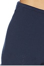 view 6 of 6 Rosalia Lace Hem Shorts in Dark Blue