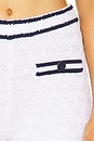 view 6 of 6 Susan Tipping Shorts in Bleach White Multi