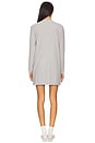 view 4 of 4 Azalea Ribbed Short Set in Medium Heather Grey