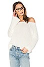 view 1 of 4 Off Shoulder Sweater in Bleach White