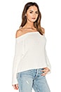 view 2 of 4 Off Shoulder Sweater in Bleach White