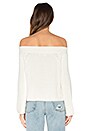 view 3 of 4 Off Shoulder Sweater in Bleach White