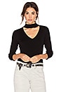 view 1 of 4 Rib Choker Sweater in Black
