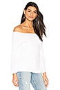 view 2 of 4 Off Shoulder Sweater in Bleach White
