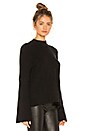 view 2 of 4 Bell Sleeve Pullover in Black
