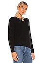 view 2 of 4 Riley Drop Shoulder Sweater in Black