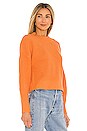 view 2 of 4 Mia Cropped Sweater in Orange Zest