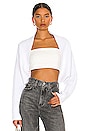 view 1 of 4 Cocoon Shrug in Bleach White