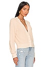 view 2 of 4 V Neck Cardigan in Cream