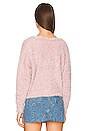 view 3 of 4 Eyelash Cardigan in Rose Pink