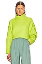 view 1 of 4 Relaxed Turtleneck Sweater in Peridot