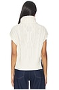view 3 of 4 CHALECO ASIMÉTRICO ANGELICA in Sea Salt