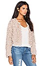 view 2 of 3 x REVOLVE Crop Fringe Jacket in Buff