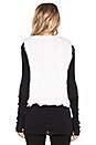 view 3 of 3 Rabbit Fur Vest in White Cap
