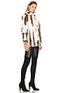 view 2 of 3 Rabbit Fur Jacket in Mink Combo