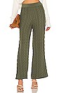 view 1 of 4 PANTALON CABLE in Ivy