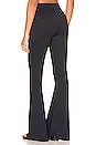 view 3 of 4 PANTALON FLARE in Black