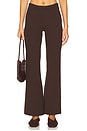 view 1 of 6 Dorothy Bootcut Pants in Coffee Bean