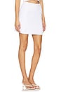 view 2 of 6 Kathleen Cable Mini Skirt in Bleach White