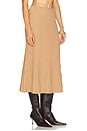 view 2 of 6 Rory Pleated Midi Skirt in Fawn Heather