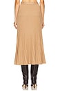view 4 of 6 Rory Pleated Midi Skirt in Fawn Heather