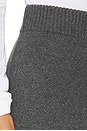 view 6 of 6 Heathered Mini Skirt in Charcoal Grey
