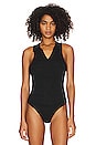 view 2 of 5 Broken Ottoman Bodysuit in Black