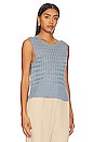 view 2 of 4 Sadie Vest in Sea Wave