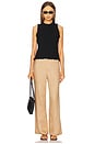 view 4 of 4 Stephanie Whip Stitch Tank in Black