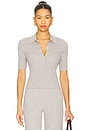 view 1 of 4 BLUSA DE GOLA POLO GINNY in Grey Mist Heather