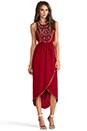 view 2 of 6 Psychedelic Embellished Maxi Dress in Port