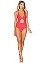 view 1 of 3 Divine One Piece Swimsuit in Marigold