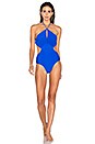 view 1 of 3 Islanders One Piece Swimsuit in Cosmic Blue