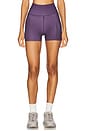 view 1 of 6 Signature Mini Short in Purple Plumeria