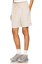 view 3 of 6 Organic Sweatshorts in Silver Gray