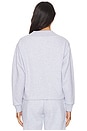 view 3 of 5 Organic V Neck Jumper in Heather Grey