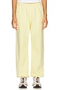 view 1 of 6 Organic Fitted Sweatpant in Anise Flower