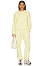 view 5 of 6 Organic Fitted Sweatpant in Anise Flower