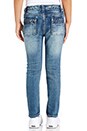 view 3 of 4 7 For All Mankind Girls Skinny in True Heritage Blue