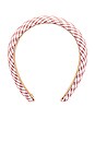 view 2 of 3 Gingham Headband in Pink