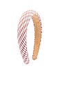 view 3 of 3 Gingham Headband in Pink