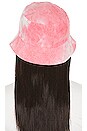 view 2 of 3 Tie Dye Bucket Hat in Pink